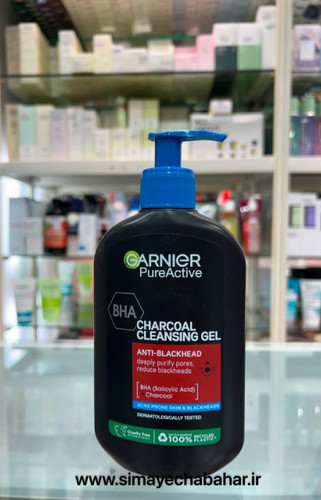 ژل شستشوی زغالی گارنیر مدل PURE ACTIVE «اورجینال» کپی